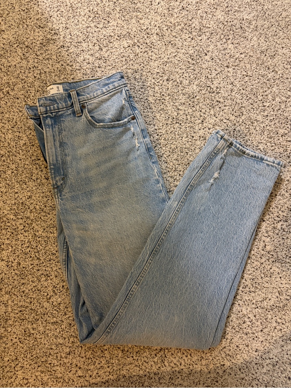 Abercrombie & Fitch The '90s Straight Ultra High Rise Jeans - Size 29/8L